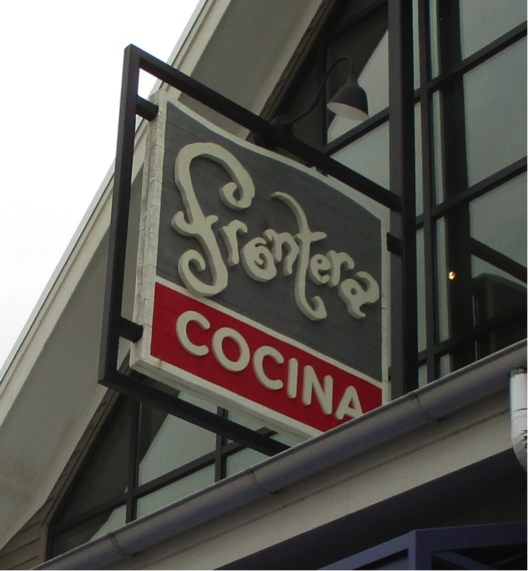 Description: Frontera Cocina sign